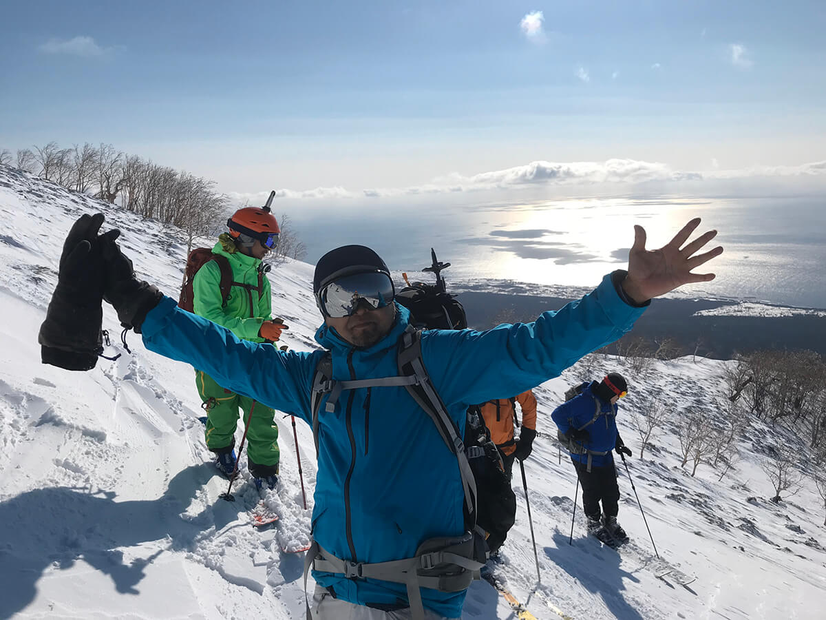 Back country in Mt.Asahi